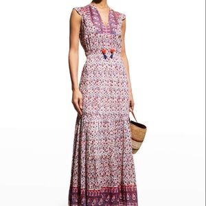 Bell Cotton Voile dress in paisley print